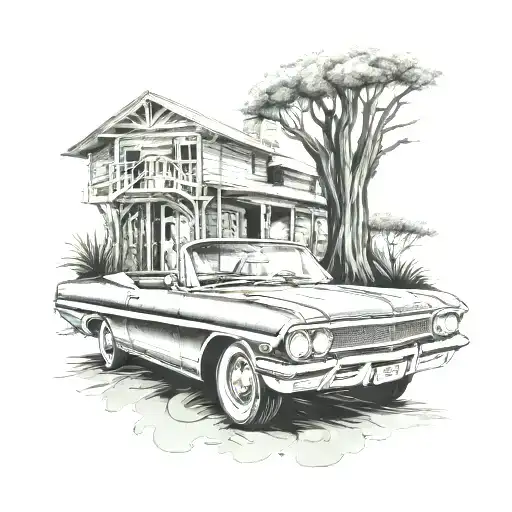 Contour Greywash Gentle Shadows One Car Impala Chevrolet 1967 Supernatural