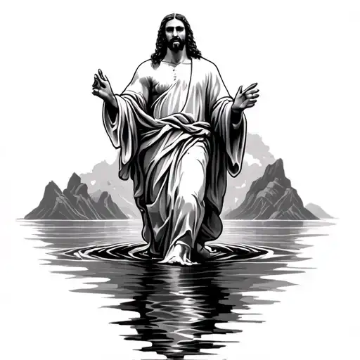Jesus Walking On Water