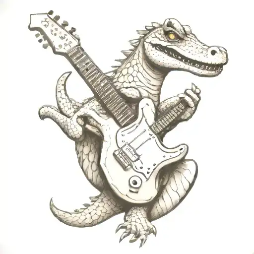 Guitar Alligator