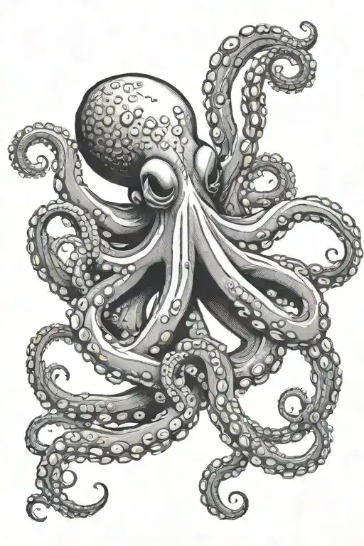 Octopus Holding Cross