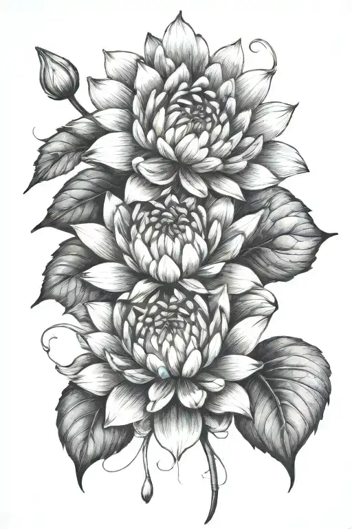 Cosmo Water Lily Aster Intertwined