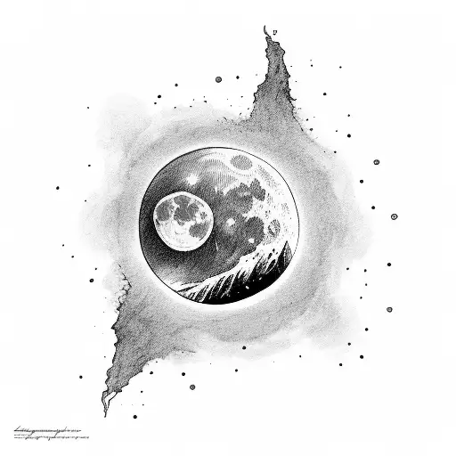 Moon Arrival Ink