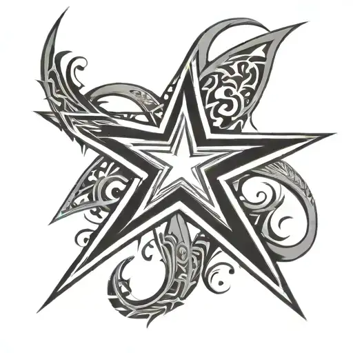 Star Symbol Tribal