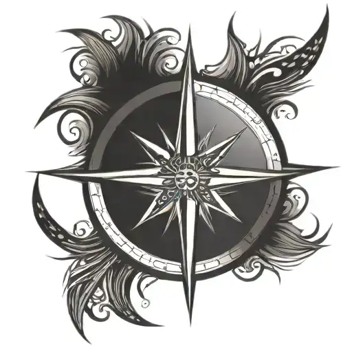 Compass Star Tribal