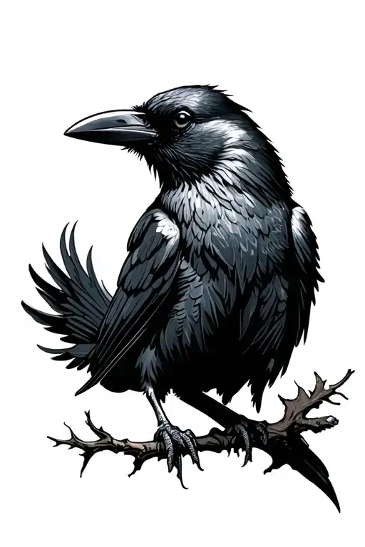 Crow Scetch