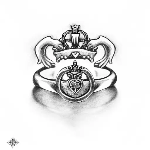 Claddagh Ring With Norse Mythology