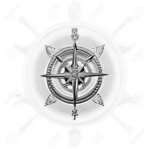 Claddagh Ring With Viking Compass