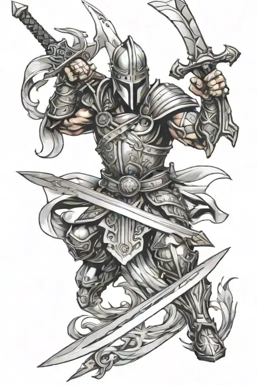 Sword With A Warrior