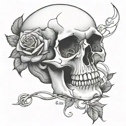 Skull And Rose Says Forgiveness Is Key Intertwined