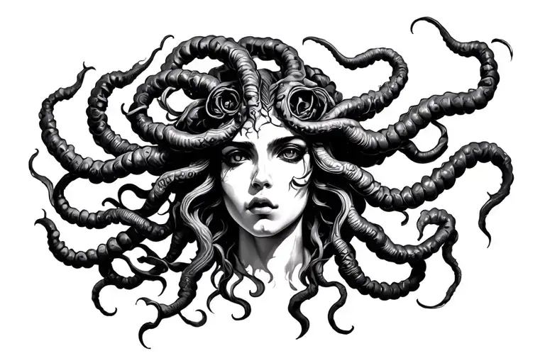 Black Medusa Tatto