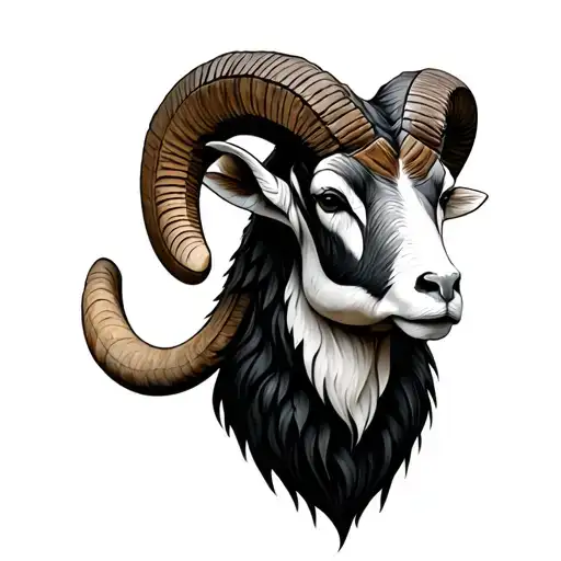 Aries Ram Head