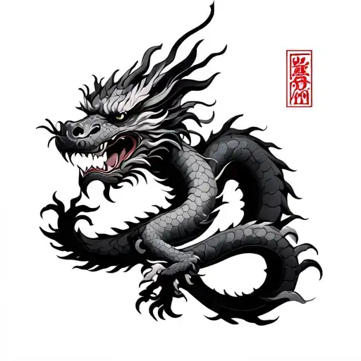 Chinese Dragon Arm Man