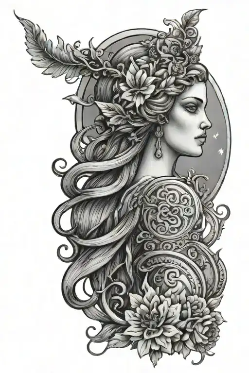 Goddess Demeter Virgo