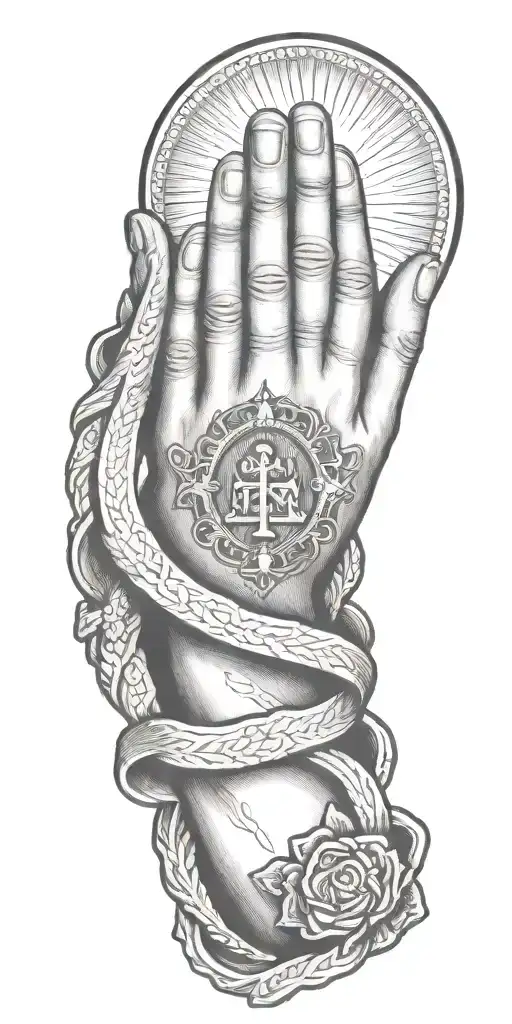 Praying Hand Catholic