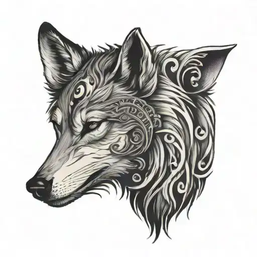 Yin Yang Wolf