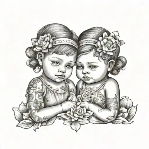 Twin Sisters Born In November