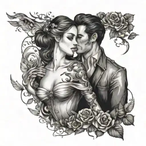 Dark Romance Novel Inspired Scene