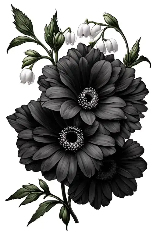 Lily Of The Valley Morning Glory Chrysanthemum Gladiola