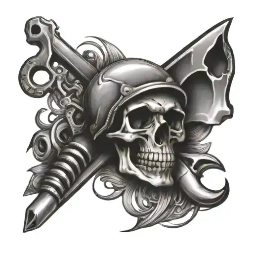 Skull Wrenches Cars And Girls