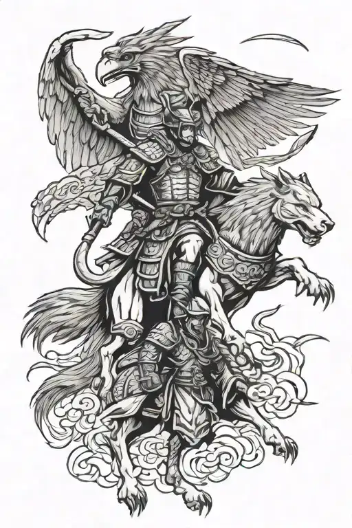 Lone Wolf 3 Dead Dogs Eagle Wing Samurai Warrior