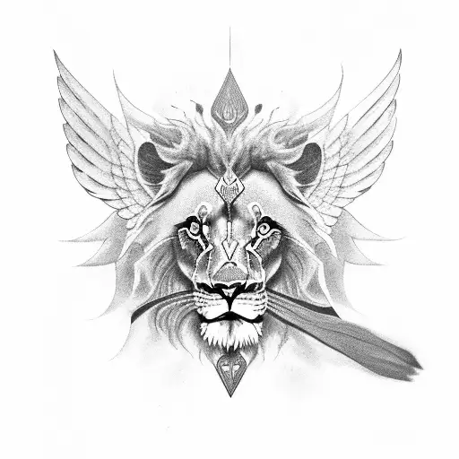 Lion With Wings