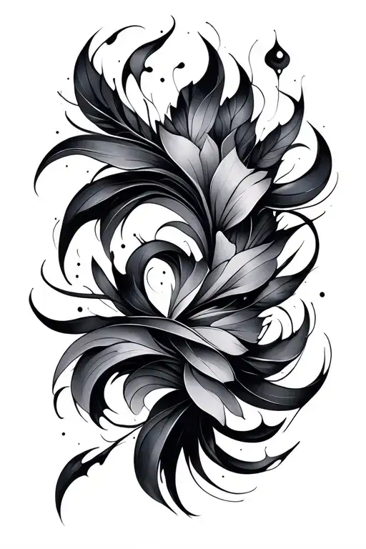 Abstract Tattoo Design