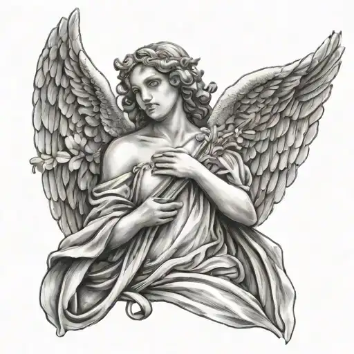 Angel Holding A Shoot You'll Never Know