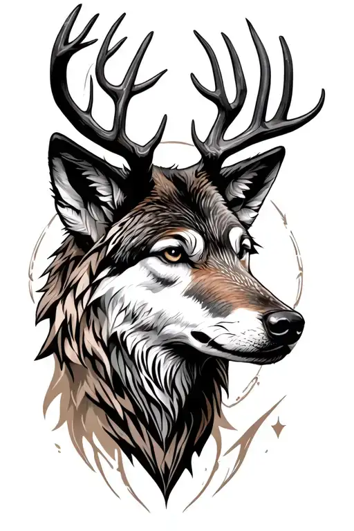 Deer Wolf Hybrid