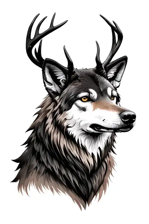 Deer Wolf Hybrid