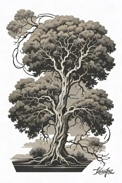 Willow Tree Lightning Bolts