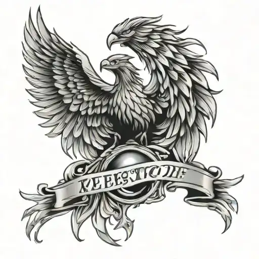 Rising Phoenix With The Name Reabestoe And Date 30 Nob 2016