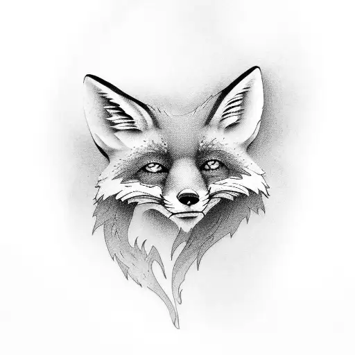 Full Body Leaping Fox