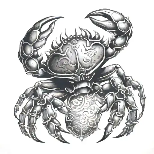 Crab And Taurus Bull