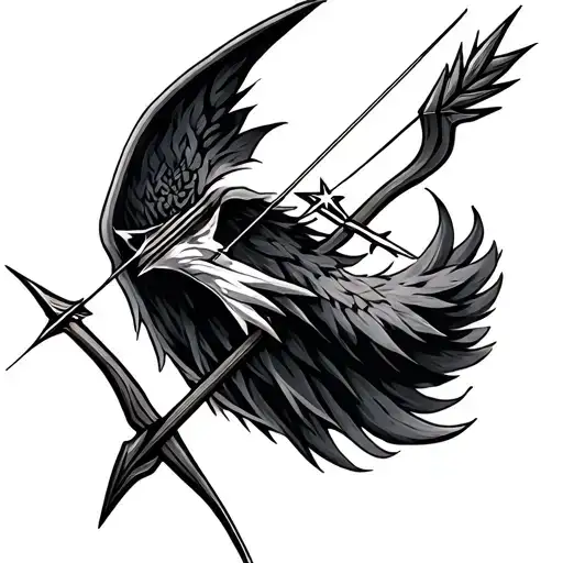 Bow And Arrow Shooting Stars