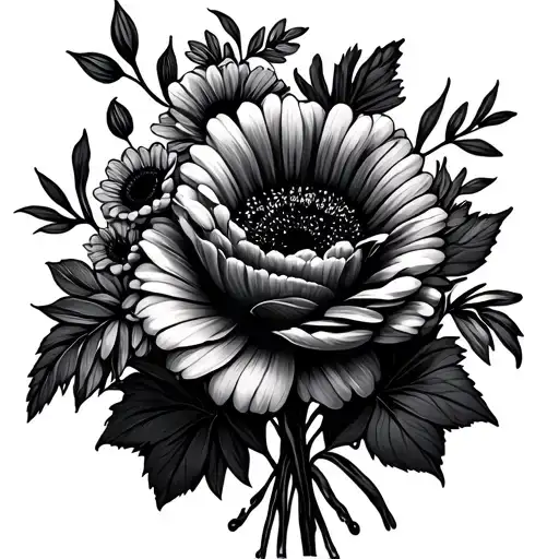 October April And June Birth Flower Bouquet