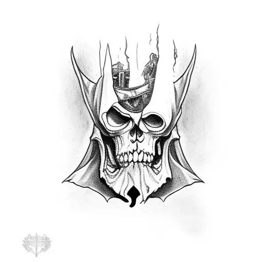 Reaper With Tilted Crown