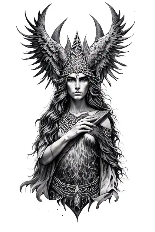 Nordic Mythology Scene