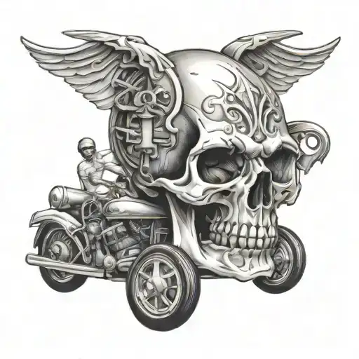 Skull And Automotive