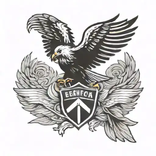 Minimali Eagle Benfica 1904 Written Inside Representing