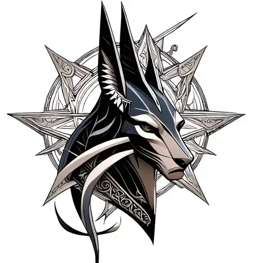 Anubis Aquarius Star Sign Intertwined