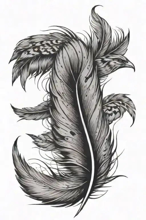 Feather And Bird