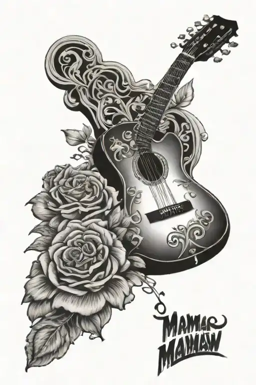 Guitar About Mamaw Passing Away