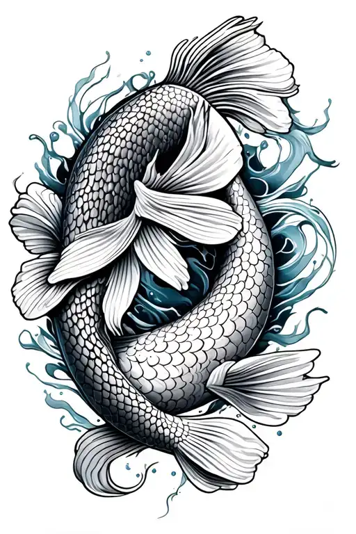 Koi Fish Sleeve