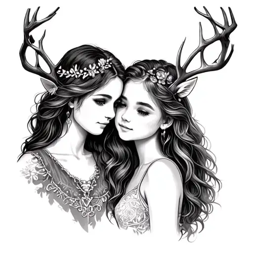 Love Daughter And Love Hunting Scene