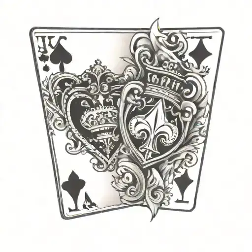 King And Ace Card Vegas Sign