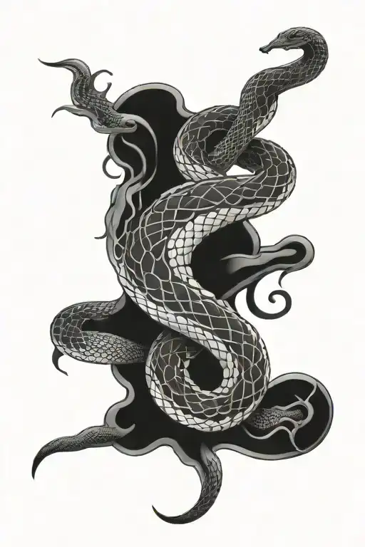 Snake Intertwined