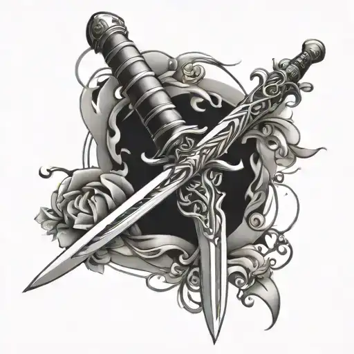 Elegant Long Sword Emerging