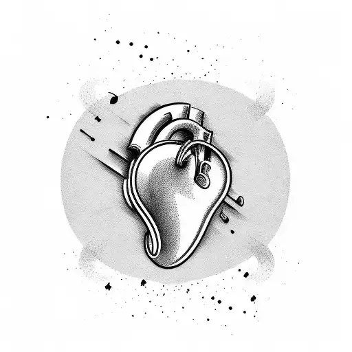 Musical Heart Clean Minimal With A Touch Of Nature