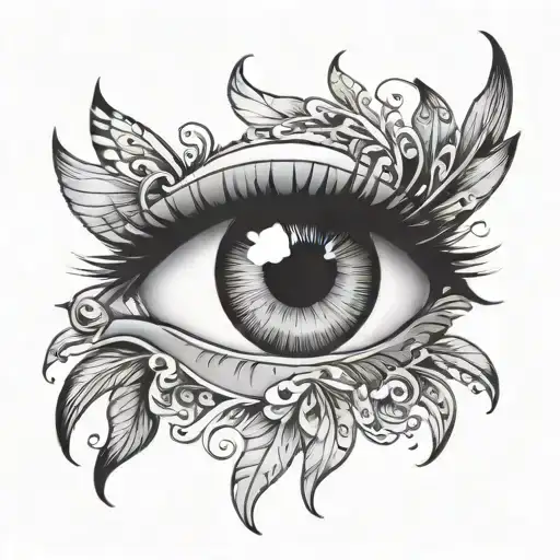 Eye Lettering Without Shadows