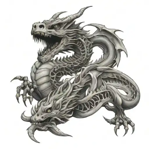 Skeleton Dragon China